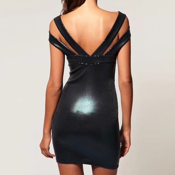 ASOS Black Sequin Dress - Picture 2 of 4
